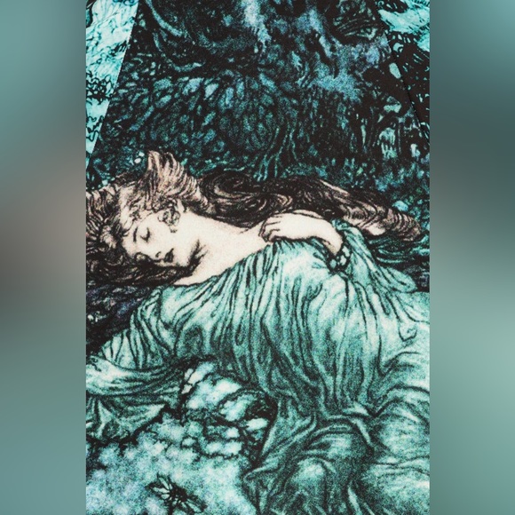 Blackmilk “TITANIA LYING ASLEEP EVIL V DRESS” Size Medium M NWT - Picture 7 of 15